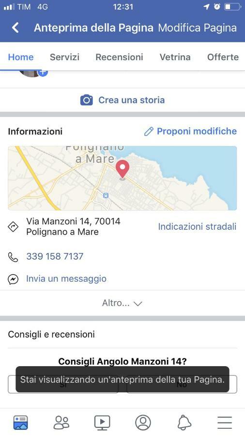 Angolo Manzoni 14 Polignano a Mare Εξωτερικό φωτογραφία